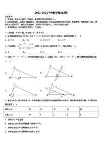 2022年北京市中学国人民大附中中考数学最后冲刺模拟试卷含解析