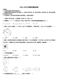 2022年福建省晋江市潘径中学中考数学适应性模拟试题含解析