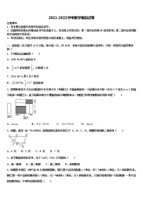 2022年福建省漳州市云霄县达标名校中考数学仿真试卷含解析