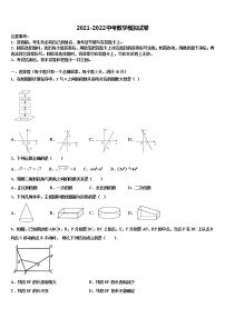 2022年广东省揭西县第三华侨中学中考数学最后一模试卷含解析