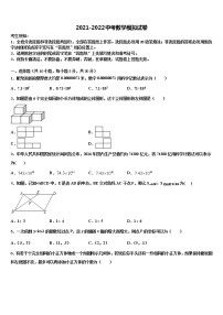 2022年杠杆专题-新疆哈密市第四中学中考数学猜题卷含解析