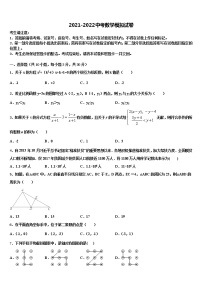 2022年广西田阳县中考冲刺卷数学试题含解析