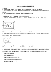 2022年广西壮族自治区北海市中考数学模拟精编试卷含解析