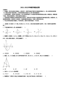 2022年广西南宁市兴宁区中考适应性考试数学试题含解析