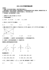 2022年河北省廊坊市永清县毕业升学考试模拟卷数学卷含解析