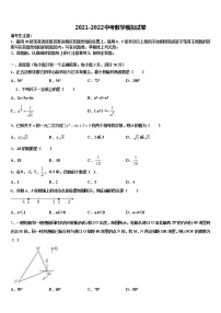 2022年河南省洛阳市偃师县达标名校中考数学押题试卷含解析