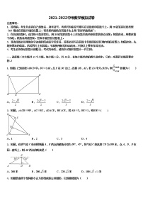 2022年河北省唐山市乐亭县重点达标名校中考数学考试模拟冲刺卷含解析