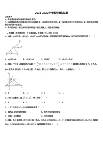 2022年河南省洛阳市伊川县市级名校中考五模数学试题含解析