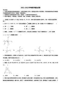 2022年湖北省鄂州市区中考适应性考试数学试题含解析