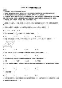 2022年湖北省黄冈市黄梅实验中学中考数学模试卷含解析