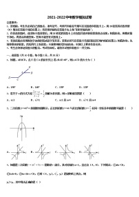 2022年湖北省宜昌市五峰土家族自治县中考数学模拟预测试卷含解析