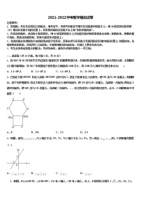 2022年湖南省张家界市永定区中考四模数学试题含解析