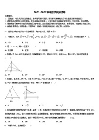2022年湖北武汉市武昌区十四中学中考数学模拟精编试卷含解析