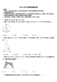 2022年湖南省长沙市雅实校中考数学考试模拟冲刺卷含解析