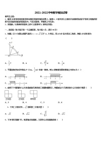 2022年湖南省长沙市湖南师大附中联考中考数学押题试卷含解析