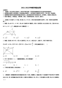 2022年安徽省合肥市蜀山区重点中学中考数学全真模拟试卷含解析