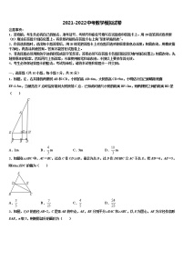 2022年海南省重点中学中考联考数学试题含解析