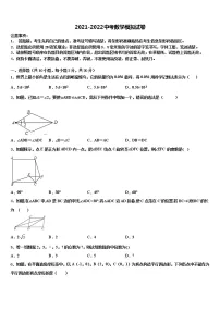 2022年湖南师大附中中考数学猜题卷含解析