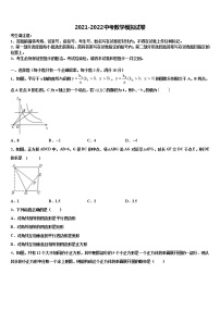 2022年吉林省松原市前郭尔罗斯蒙古族自治县重点达标名校中考适应性考试数学试题含解析