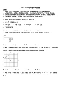 2022年江苏省宝应县天平初中市级名校中考五模数学试题含解析