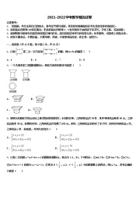 2022年吉林省白城市洮北区三合乡中学十校联考最后数学试题含解析