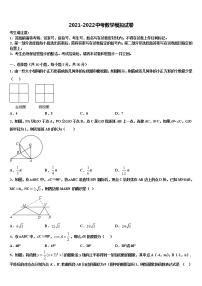 2022年江苏省常州市金坛区白塔中学中考数学模拟精编试卷含解析