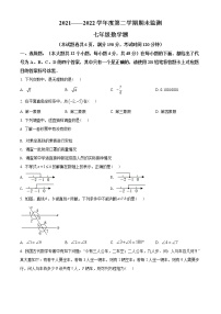 重庆市潼南区2021-2022学年七年级下学期期末数学试题(word版含答案)