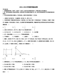 2022年江苏省扬州市江都区实验中考试题猜想数学试卷含解析