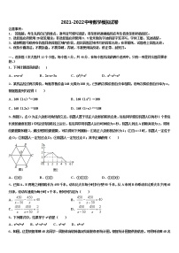 2022年江苏省扬州市田家炳中学中考数学模拟精编试卷含解析