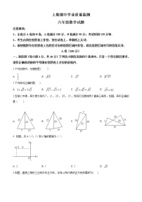 10 【人教版】八年级上期中数学试卷（含答案）