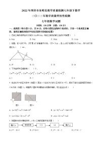 山东省菏泽市东明县2021-2022学年七年级下学期期末数学试题(word版含答案)