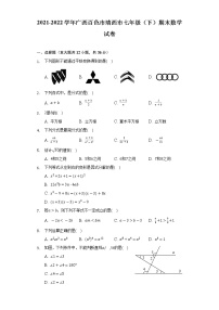 2021-2022学年广西百色市靖西市七年级（下）期末数学试卷（Word解析版）