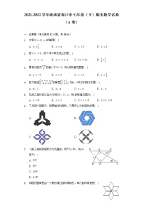 2021-2022学年海南省海口市七年级（下）期末数学试卷（A卷）（Word解析版）