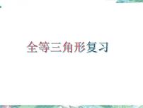 人教版八年级数学上册第十二章全等三角形复习课(共25张PPT)