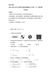 2021-2022学年吉林省白城市通榆县七年级（下）期末数学试卷（Word解析版）