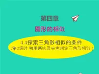 北师大版九年级上册4 探索三角形相似的条件教学演示ppt课件