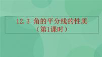 初中数学人教版八年级上册12.3 角的平分线的性质优质课件ppt