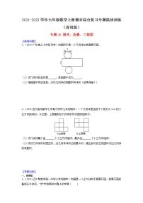 专题08 展开、折叠、三视图-2021-2022学年七年级数学上册期末综合复习专题提优训练（苏科版）