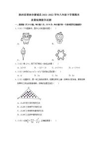 陕西省渭南市蒲城县2021_2022学年八年级下学期期末质量检测数学试题(word版含答案)