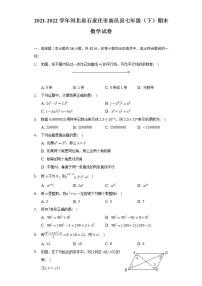 2021-2022学年河北省石家庄市高邑县七年级（下）期末数学试卷（Word解析版）