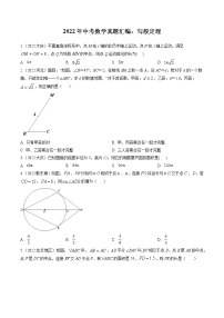 2022年中考数学真题汇编：勾股定理(含解析)