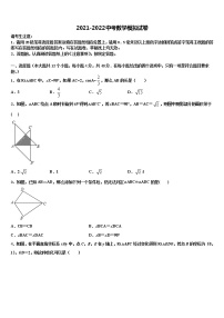 2022年宁波市鄞州区中考数学押题试卷含解析