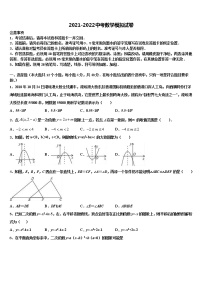 2022年临沧市重点中学中考数学全真模拟试题含解析