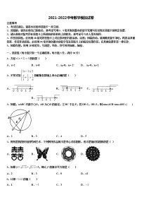 2022年山东省济南市市中学区中考五模数学试题含解析