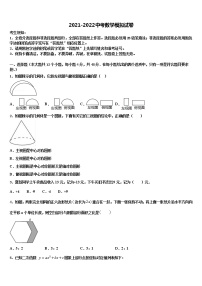 2022年山东省莱州市中考数学模试卷含解析