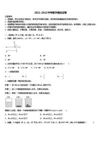 2022年宁夏大附中中考数学最后冲刺模拟试卷含解析