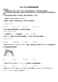 2022年山东省烟台市龙口市达标名校中考数学适应性模拟试题含解析