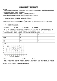 2022年山东省邹平唐村中学中考数学模试卷含解析