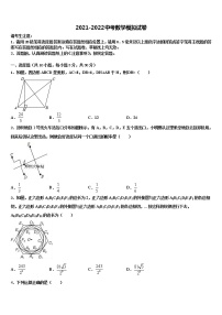 2022年山东省青岛市青岛大附属中学中考联考数学试卷含解析