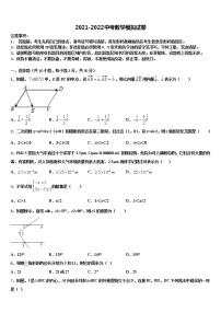 2022年山西省朔州市第三中学中考联考数学试题含解析